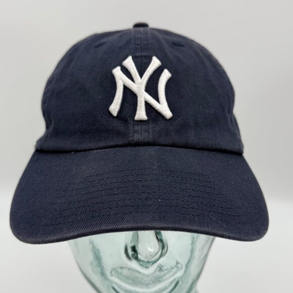 ‘47 Brand New York Yankees Cap Baseball Hat MLB Navy Blue One Size Fits All Adjs - Picture 1 of 11